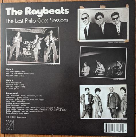 The Raybeats ‎ The Lost Philip Glass Sessions New Lp Record Store D Shuga Records