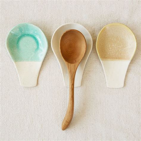 Ceramic Spoon Rest Ceramic Spoons Pottery Spoon Rest Pottery Designs