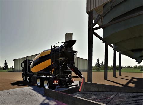 Mercedes Benz Arocs Concrete Mixer V10 Fs19 Farming Simulator 19 Mod
