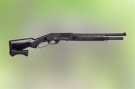 Black 12 Gauge Shotgun