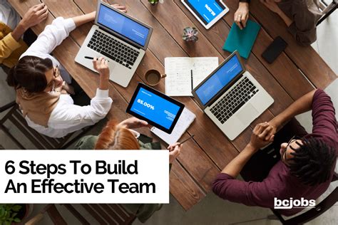 6 Steps To Build An Effective Team Bcjobsca