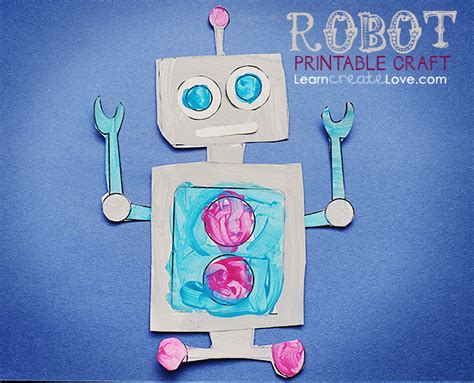 Printable Robot Craft