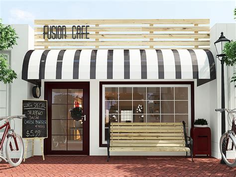 Coffee Shop Outside Design With Images Coffee Shop Design Bakery