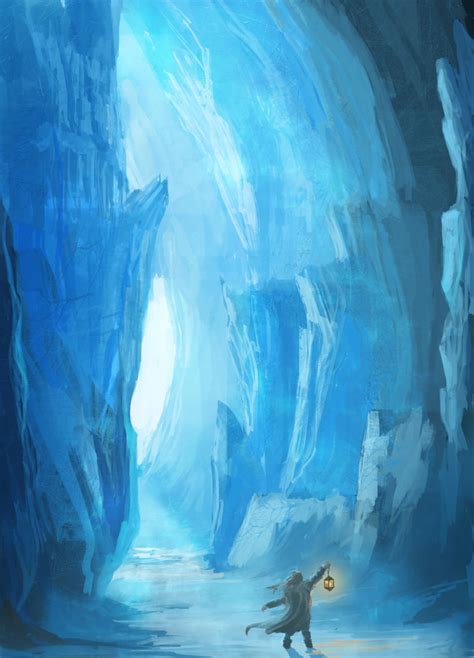 Ice Cave By Hetnoodlot On Deviantart