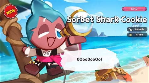 Sorbet Shark Cookie Gacha Animation Youtube