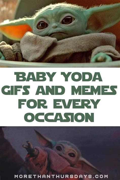 Baby Yoda S And Memes For Every Occasion Yoda Funny Yoda Meme