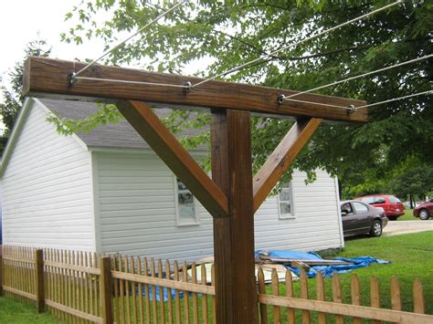 Old Fashioned Clothes Line Pole Wooden Depolyrics