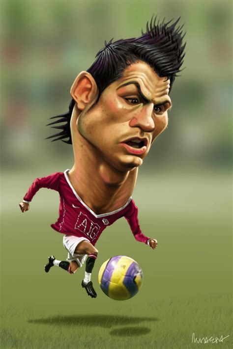 Ronaldo Caricature Super Bilder
