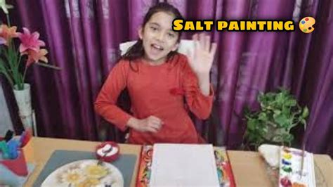 Salt Painting Activity Youtube