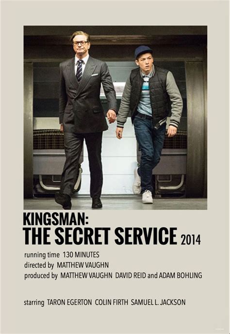Kingsman The Secret Service By Millie Movie Character Posters Iconic