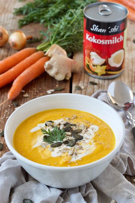 Karotten Ingwer Kokos Suppe Rezept