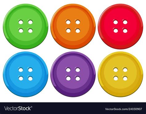 Set Of Colorful Buttons Illustration Download A Free Preview Or High