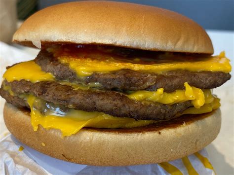 Mcdonalds Triple Cheeseburger Price Review And Calories Uk 2020