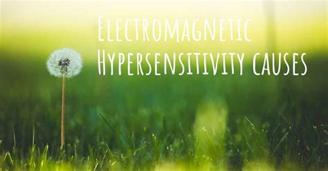 Which Are The Causes Of Electromagnetic Hypersensitivity