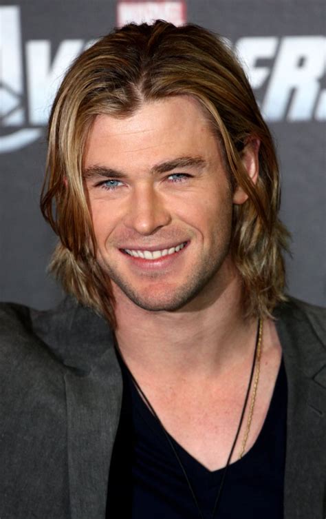Chris Hemsworth Male Celebrities With Long Hair Popsugar Beauty Photo 6