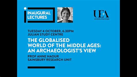 Inaugural Lectures The Globalised World Of The Middle Ages