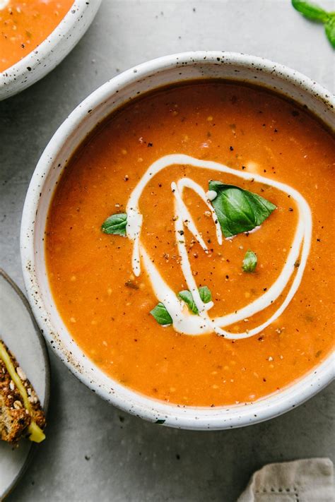 recipe for tomato basil soup using canned tomatoes
