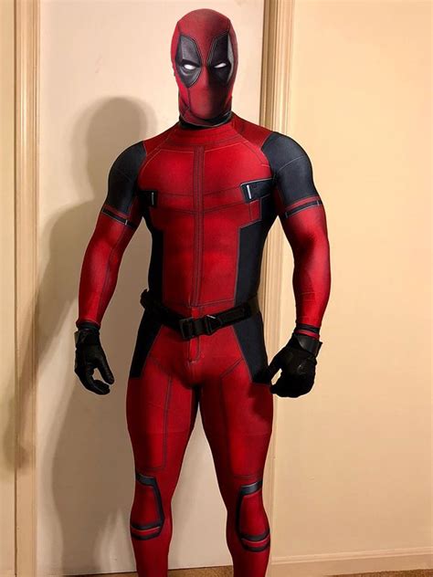 3d Printing Spandex Deadpool Costume Superhero Movie Bodysuit [16080201] 75 99 Halloween