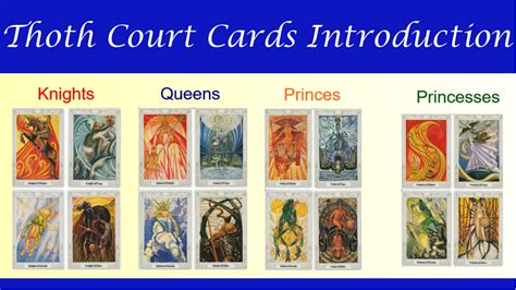 Introduction To The Thoth Court Cards Esoteric Meanings