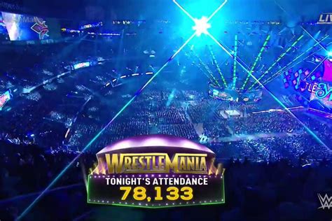 Wwe Announces New Attendance Record For Wrestlemania 34 Cageside Seats