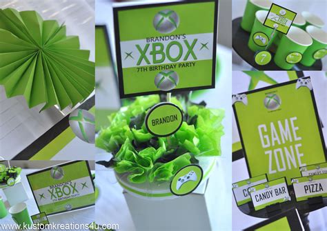 Xbox 360 Birthday Party Supplies Xbox Free Engine Image For User