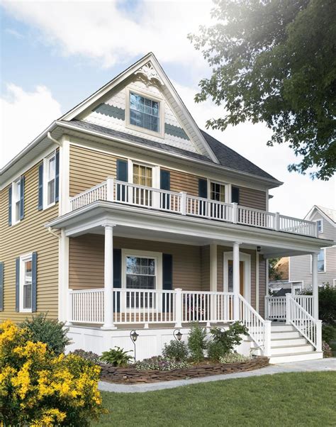 What kind of vinyl siding does certainteed use? CertainTeed - Siding - Monogram - Buckskin | Siding ...
