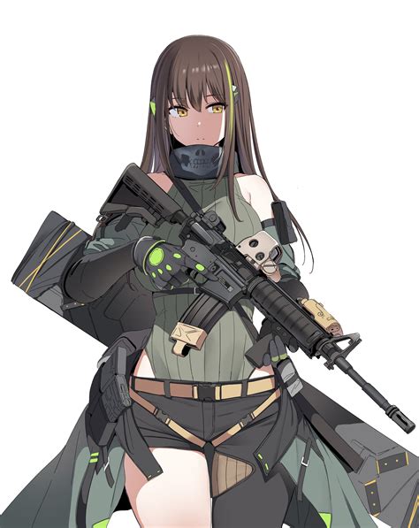M4a1 Girls Frontline Rgunime