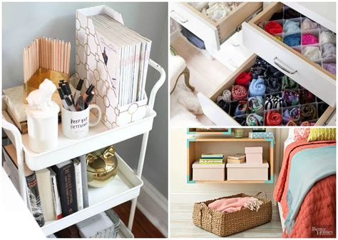 You just need to get organized. 9 Super Efficient Ways to Organize Your Small Bedroom