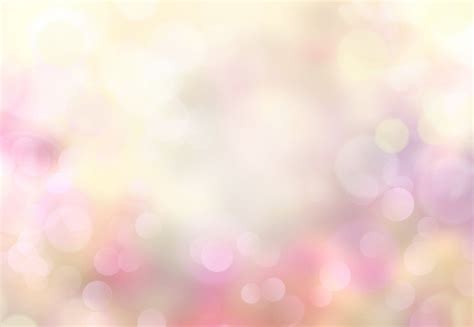 Spring Abstract Blurred Bokeh Light Yellow Background Stock Photo