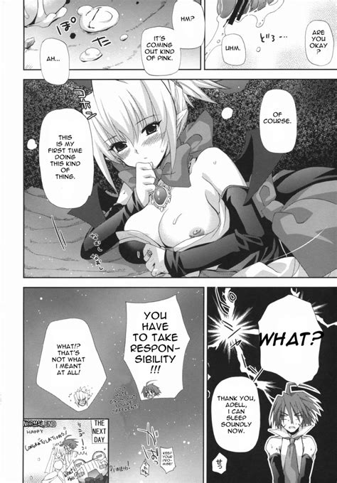 Rule 34 Adell After Sex Breasts Comic Page Cum Disgaea Disgaea 2 English Text Large Breasts
