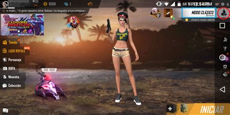 Players freely choose their starting point with their parachute, and aim to stay in the safe zone for as long as possible. Free Fire Juego Personajes - update free fire 2020