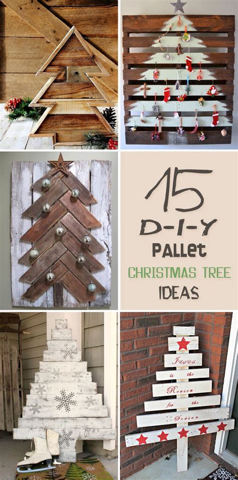 Wooden Pallet Christmas Tree Ideas