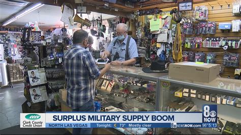 Surplus Military Store Sees Boom In Sales During Pandemic Youtube