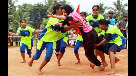 Kabaddi Cbse Kerala State Championship 2016 Girls Fight Youtube