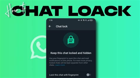 How To Lock Whatsapp Chats A Step By Step Guide