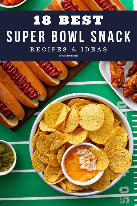 Top 20 Most Popular Super Bowl Food