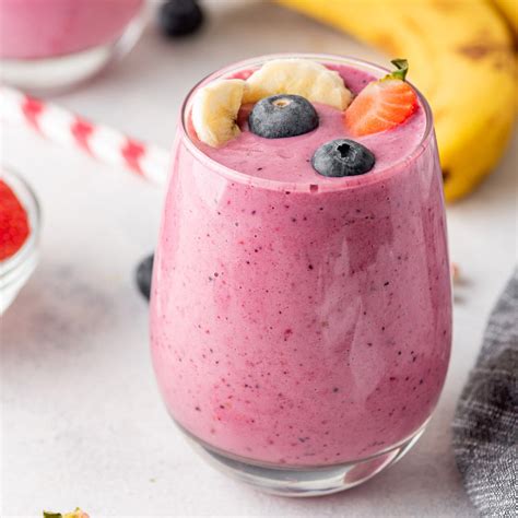 Mixed Berries And Banana Smoothie Gimme Delicious
