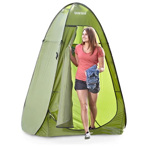 Guide Gear Pop Up Privacy Tent 200792 Popup Tents At Sportsmans