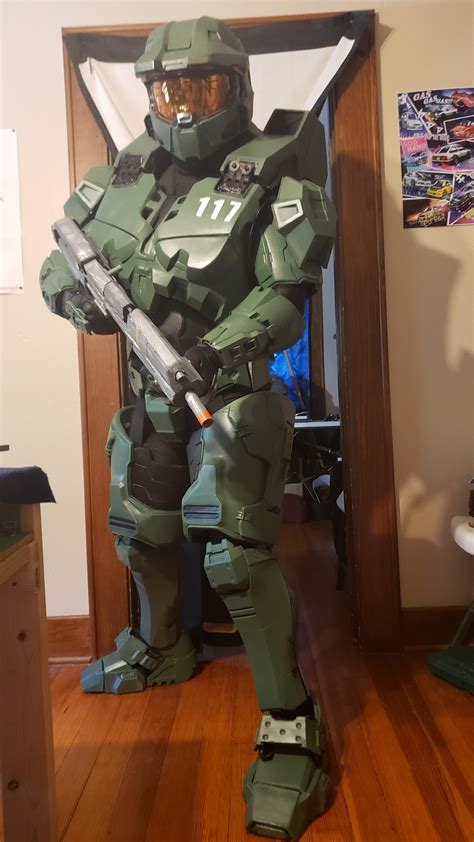 Halo Infinite Master Chief Cosplay Finished Build Needs A Bit Of