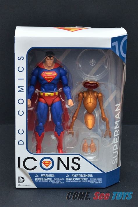 Come See Toys Dc Collectibles Dc Comics Icons Superman Man Of Steel
