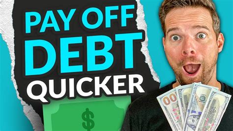 Pay Off Debt Quicker 7 Tips On A Debt Free Journey Youtube
