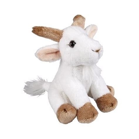 Bellatio.nl (1k+) geiten knuffel, gemaakt van pluche. Pluche geiten knuffel zittend van 15cm | Dieren artikelen ...