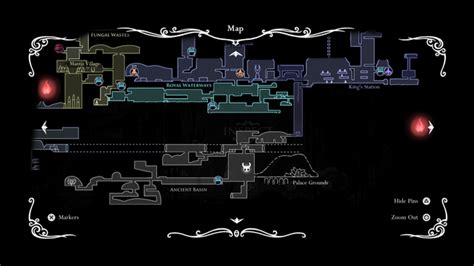 Hollow Knight Ancient Basin Map