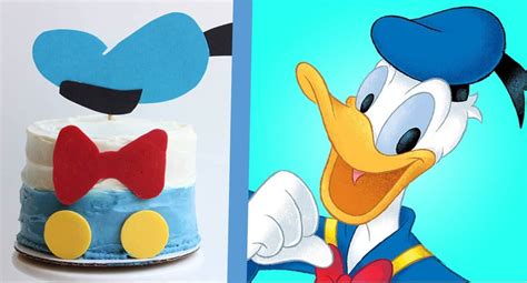 Celebrate Donald Ducks Birthday With A Donald Cake Recipe