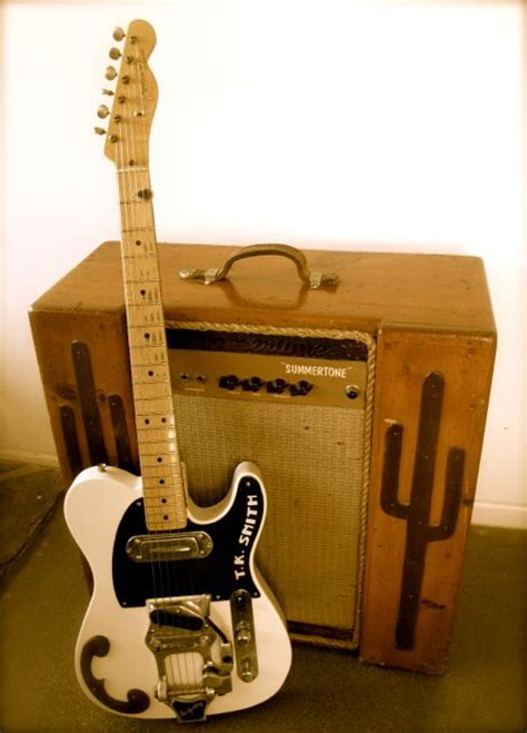 tk smith guitar and custom made amp tk smith