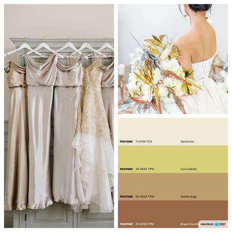 Top 10 Champagne Wedding Color Combination Ideas