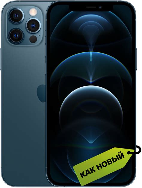 Смартфон Apple Iphone 12 Pro 256gb Тихоокеанский синий Как новый