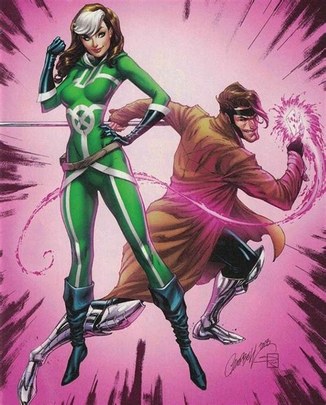 Gambit And Rouge Marvel Comics Art Marvel Superheroes Gambit X Men