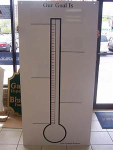 54 Best Images About Design Custom Goal And Fundraising Thermometers