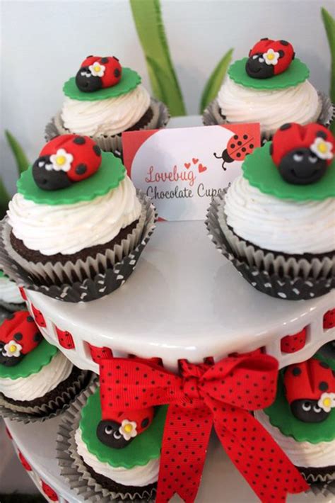 Lovebug Ladybug Birthday Party Ideas Planning Idea Supplies Cake